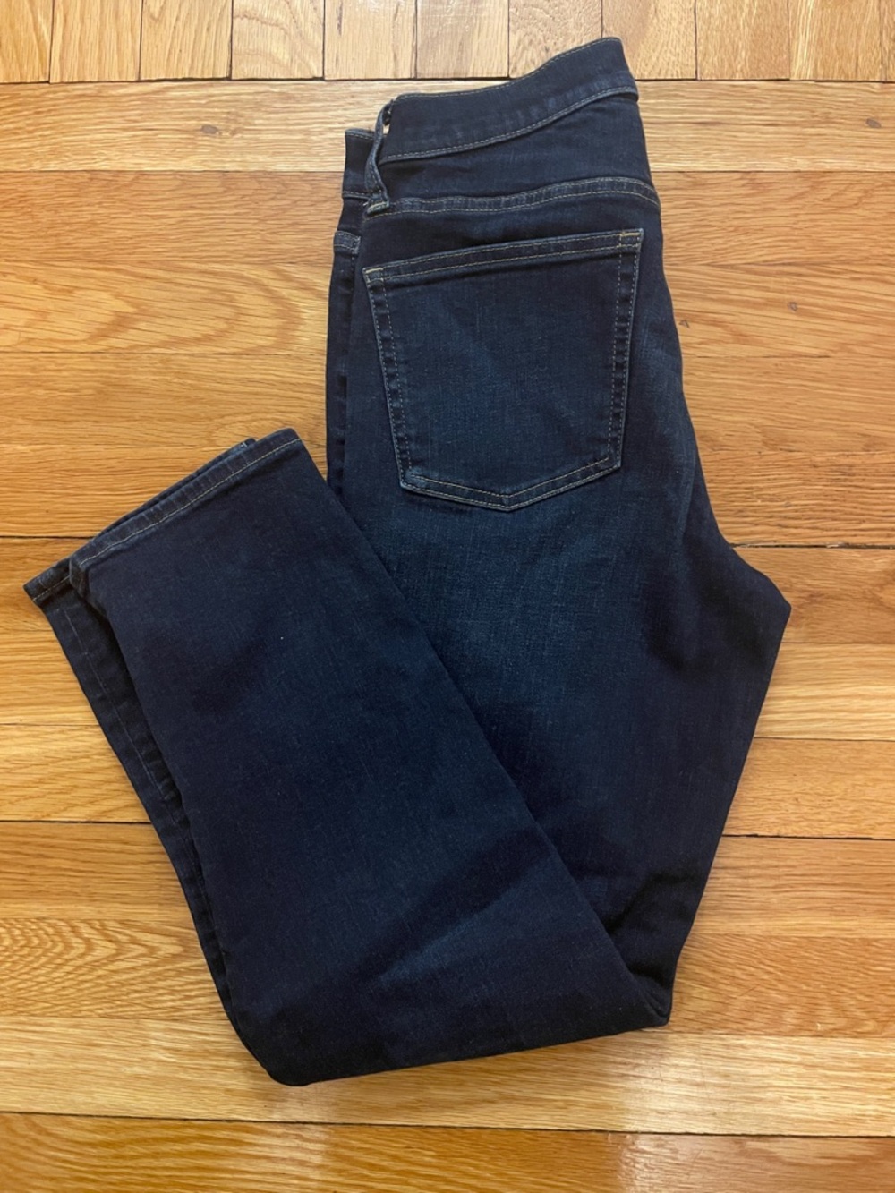 J. Crew Straight Leg Jeans in Deep Indigo SIZE 28